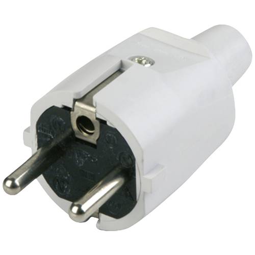 REV 0512070777 Schutzkontaktstecker PVC 250 V Grau IP20