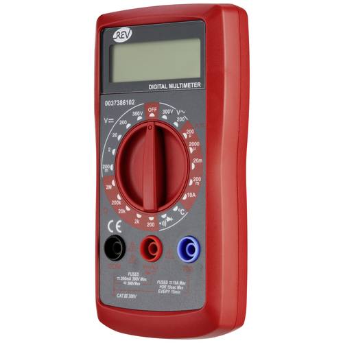 REV Temp. Hand-Multimeter digital CAT III