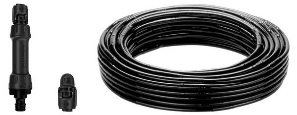 GARDENA Micro-Drip System 13501-20 Bewässerungs-Komplettset 13 mm (1/2") Ø  Tropfbewässerung Hecken/Büsche (50 m)