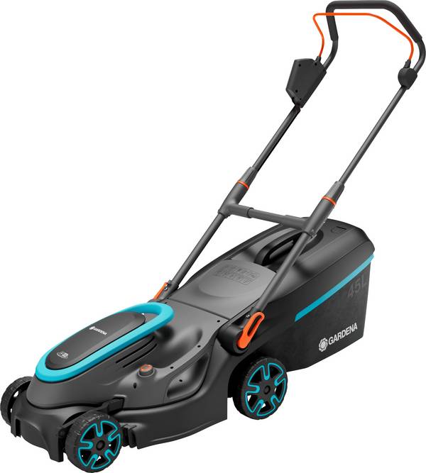 Gardena PowerMax 37/36V Rasenmäher schnurlos 18 V 4 Ah 2 Akkus Ladegerät enthalten 37 cm 15,1 kg