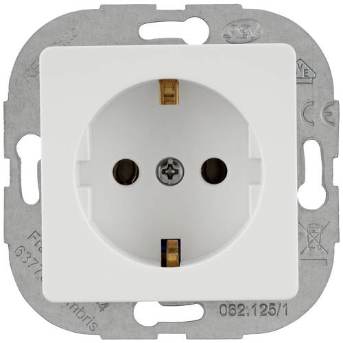 REV Einsatz Schutzkontakt-Steckdose PrimaLuxe Weiß 0510042992 1 St.