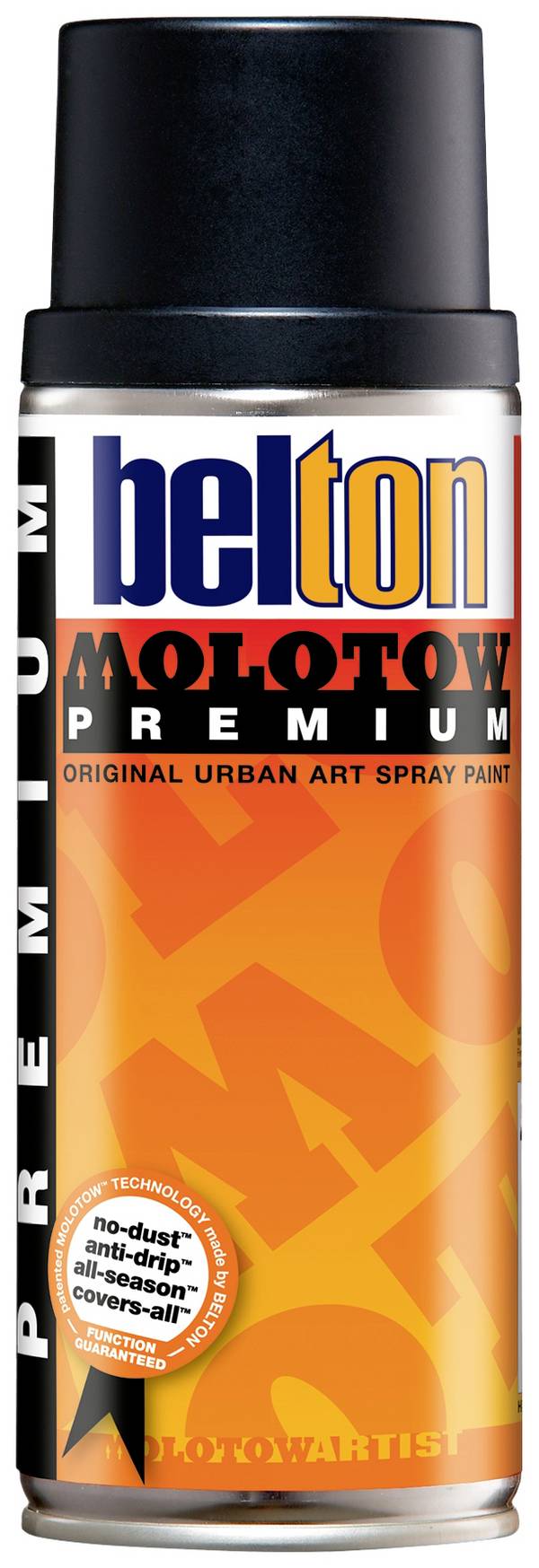 MOLOTOW Nr. 221 MO327080 Abdecklack Tief-Schwarz  400 ml