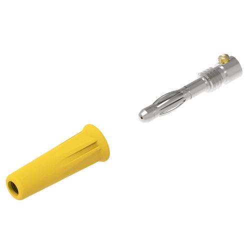 Electro PJP 1060-C-CD1-J Büschelstecker Stecker, gerade Stift-Ø: 4 mm Gelb 1 St.