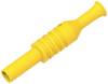 Electro PJP 1065-CD1-J Laborstecker Stift-Ø: 4 mm Gelb 1 St.