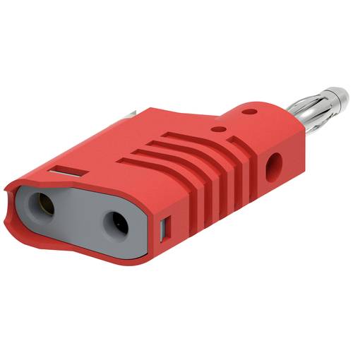 Electro PJP 1087-CD1-R Bananenstecker Stecker, gerade Stift-Ø: 4 mm Rot 1 St.