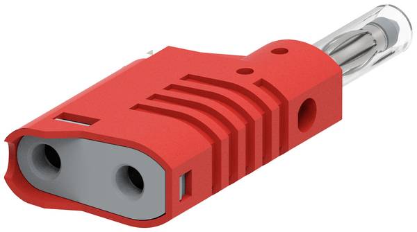 Electro PJP 1089-CD1-R Bananenstecker Stecker, gerade Stift-Ø: 4 mm Rot 1 St.