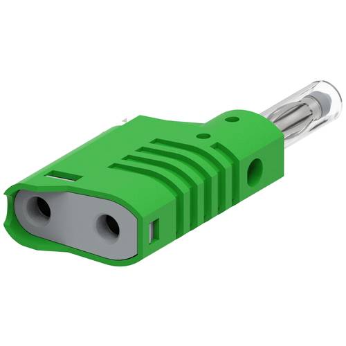 Electro PJP 1089-CD1-V Bananenstecker Stecker, gerade Stift-Ø: 4 mm Grün 1 St.