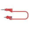 Electro PJP 2117-CD1-200R Messleitung Bananenstecker Bananenstecker 2.00 m Rot 1 St.