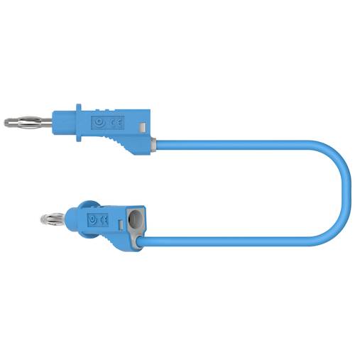 Electro PJP 2117-CD1-50Bl Messleitung Bananenstecker Bananenstecker 50 cm Blau 1 St.
