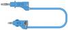 Electro PJP 2117-CD1-50Bl Messleitung Bananenstecker Bananenstecker 50 cm Blau 1 St.