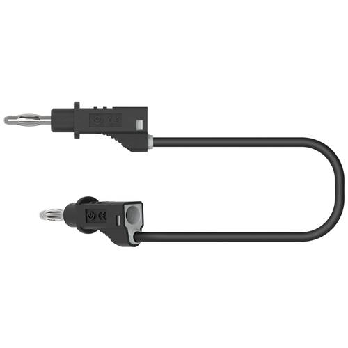 Thumbnail - Electro PJP 2117-CD1-50N Messleitung Bananenstecker Bananenstecker 50 cm Schwarz 1 St.