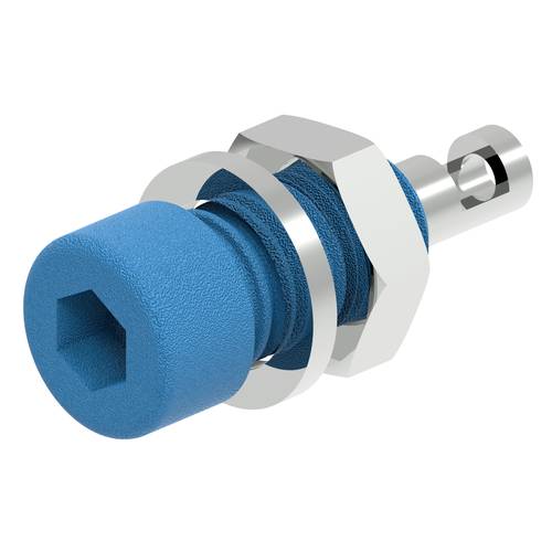 Electro PJP 224-M5-C-CD1-BL Laborbuchse Stift-Ø: 2 mm Blau 1 St.