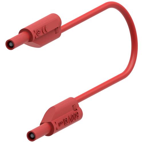 Electro PJP 240-IEC-CD1-100R Messleitung Lamellenstecker 2 mm Lamellenstecker 2 mm 1.00 m Rot 1 St.