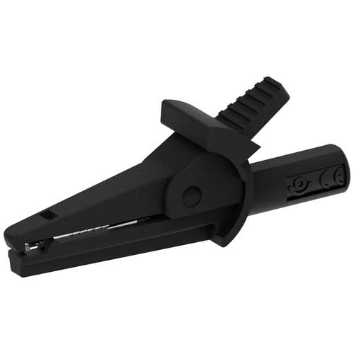 Thumbnail - Electro PJP 5002/LM-IEC-CD1-N Krokodilklemme Schwarz Klemmbereich max.: 9 mm Länge: 51 mm 1 St.