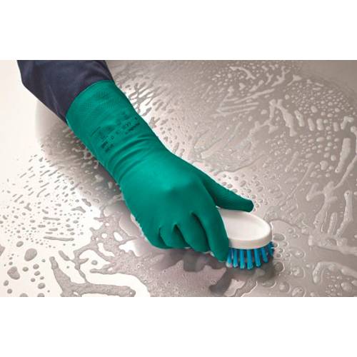 Ansell 37300080 AlphaTec® Nitril Chemiekalienhandschuh Größe (Handschuhe): 8 EN 421:2010, EN 374-1:2016/ Typ B, EN 374-5...