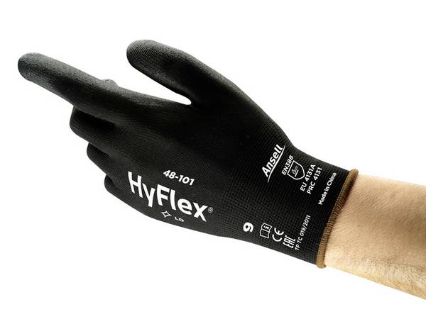 Ansell 48101100 HyFlex® Nylon Arbeitshandschuh Größe (Handschuhe): 10 EN 388:2016, EN 420-2003, EN 21420:2020, EN 388-2003 ISO 21420:2020 1 Paar