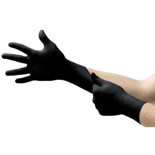 Thumbnail - Ansell MICROFLEX® 93852090 100 St. Nitril Einweghandschuh Größe (Handschuhe): 9 EN 374-1, EN 420-2003, EN 455, EN 21420:...