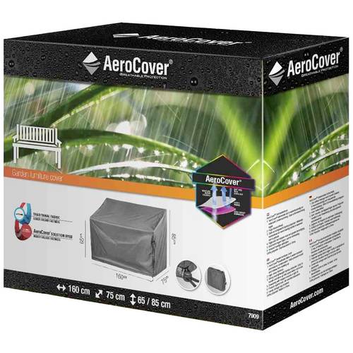 Thumbnail - AeroCover 7909 Atmungsaktive Schutzhülle für Bänke 160x75xH65/85 cm atmungsaktiv