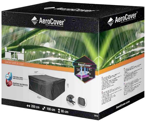 AeroCover 7915 Atmungsaktive Schutzhülle für Sitzgruppen 200x190xH85 cm