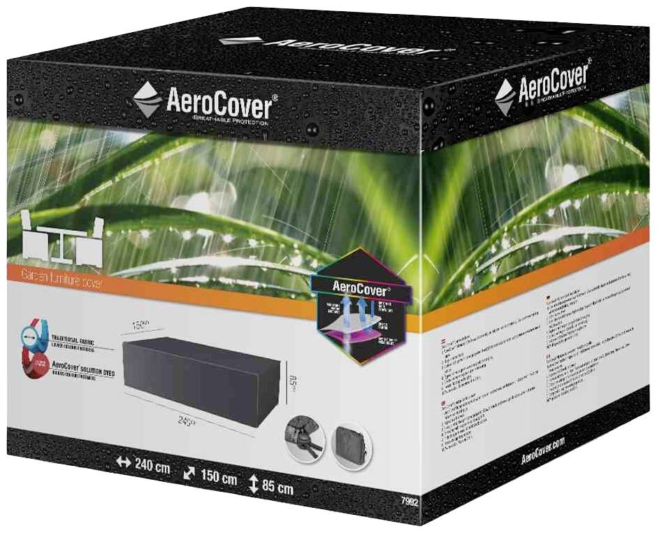 AeroCover 7992 Atmungsaktive Schutzhülle für Sitzgruppen 240x150xH85 cm atmungsaktiv