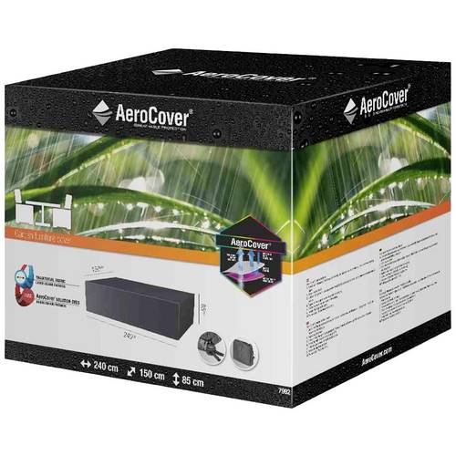 AeroCover 7992 Atmungsaktive Schutzhülle für Sitzgruppen 240x150xH85 cm atmungsaktiv