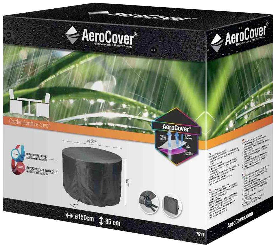 AeroCover 7911 Atmungsaktive Schutzhülle für Sitzgruppen Ø150xH85 cm