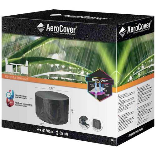 AeroCover 7911 Atmungsaktive Schutzhülle für Sitzgruppen Ø150xH85 cm