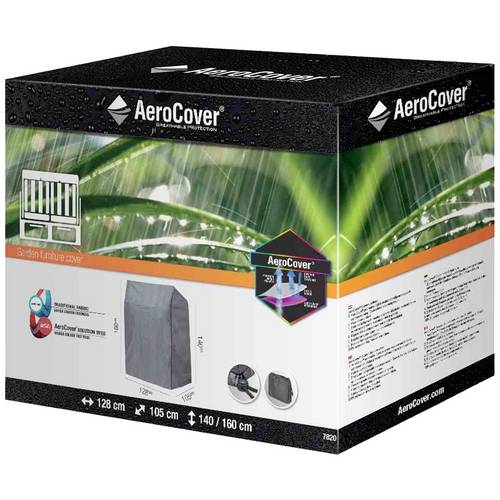 AeroCover 7820 Atmungsaktive Schutzhülle für Strandkörbe 128x105xH160/140 cm