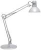 Maul MAULstudy 8230495 Tischlampe E27 Silber