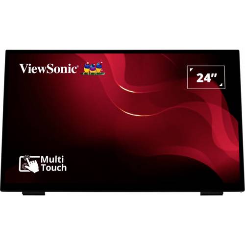 Viewsonic TD2465 Touchscreen-Monitor EEK: D (A - G) 60.5 cm (23.8 Zoll) 1920 x 1080 Pixel 16:9 7 ms HDMI®, DisplayPort, ...