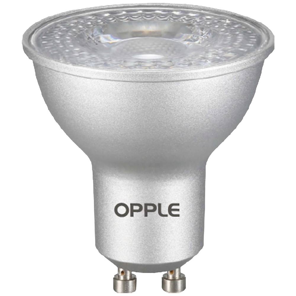Opple 140060949 LED-lamp Energielabel G (A - G) GU10 Reflector 5.2 W Warmwit (Ø x l) 50 mm x 54 mm Dimbaar 1 stuk(s)