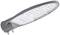 Straßenlaterne mit LED-Lichtquellen und grauem Gehäuse, beschriftet mit 'OPPLE', geeignet für den Außenbereich.