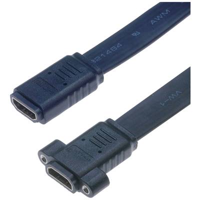 Lyndahl HDMI Adapterkabel HDMI-A Buchse 3 m Schwarz LKPK025-30  HDMI-Kabel