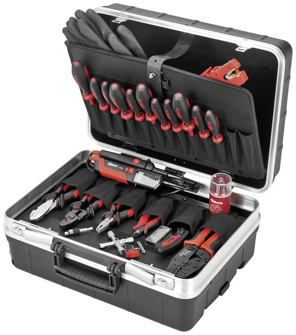 Cimco  170533  Werkzeugkoffer bestückt 24teilig (L x B x H) 395 x 455 x 205 mm