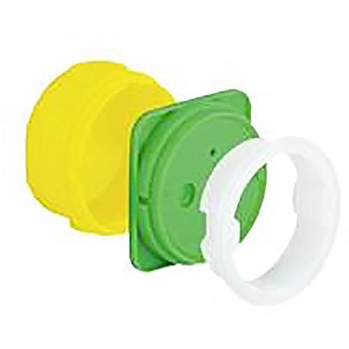 Kaiser Elektro 1275-40 Gerätedose halogenfrei (B x H x T) 91.0000 x 91.0000 x 66 mm 10 St.