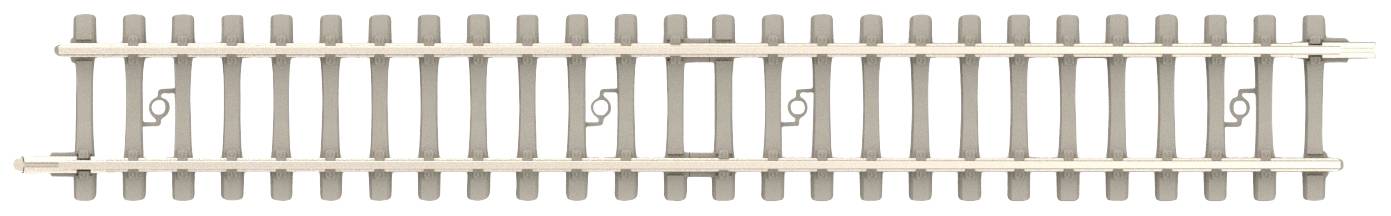 MiniTrix N  rails T14593 Betonnen dwarsliggers, Recht 108.4 mm 10 stuk(s)