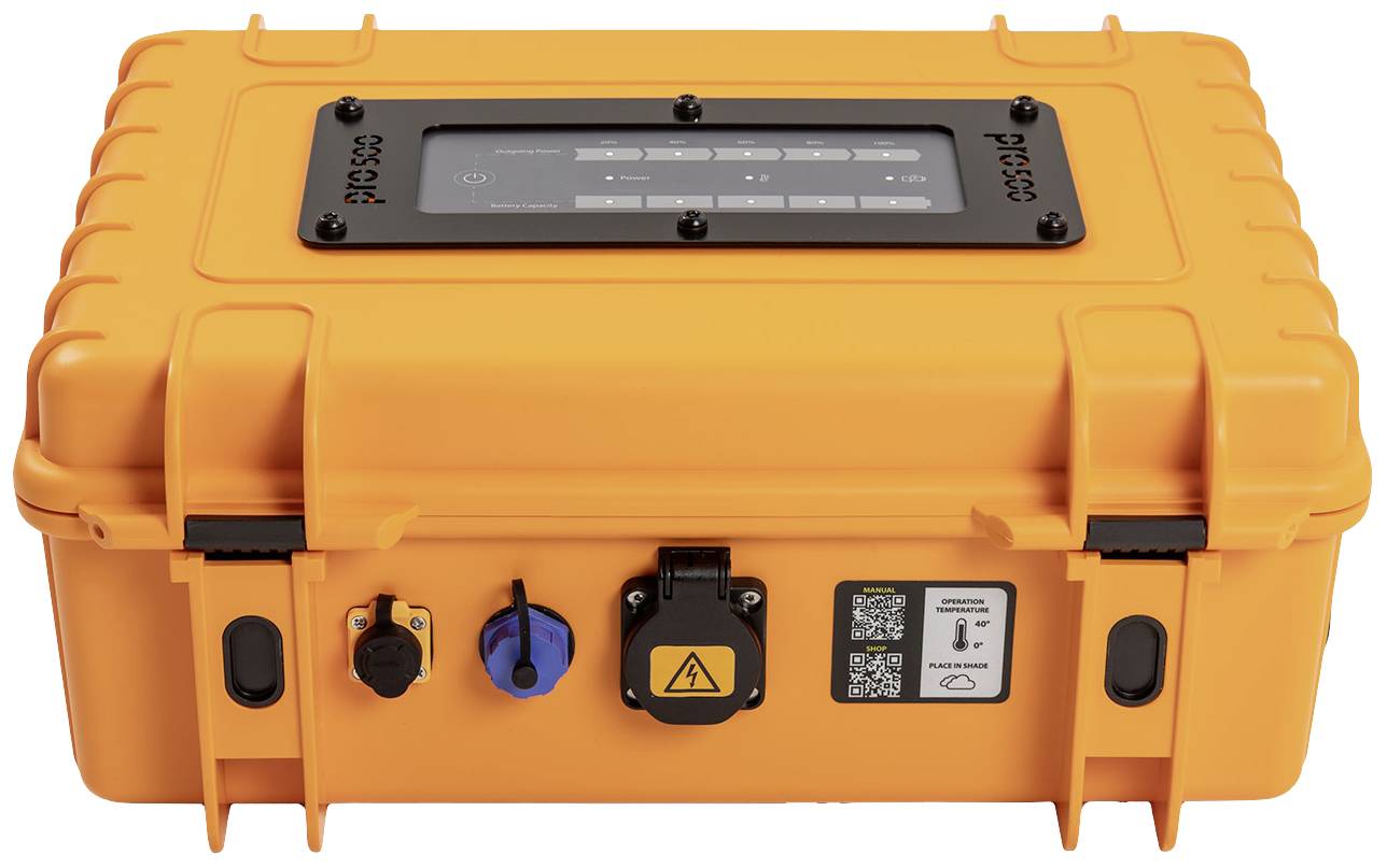 B&W International B&W energy.case Pro500 mobile Energieversorgung orange-1