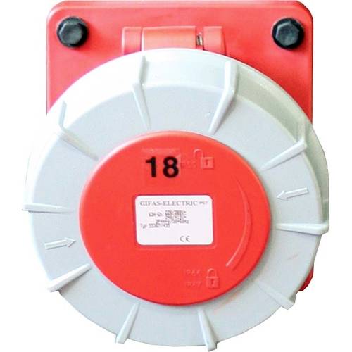 Gifas Electric 306359.IP67 133807 CEE Wandsteckdose 63 A 5polig 400 V 1 St.