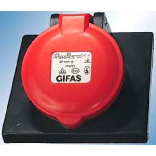 Gifas Electric 303259 102095 CEE Wandsteckdose 32 A 5polig 400 V 1 St.