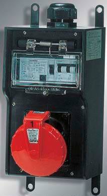 Gifas Electric CEE Stromverteiler 7203B25.003PU4 211513