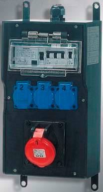 Gifas Electric CEE Stromverteiler 73102CPO5 230439 400 V