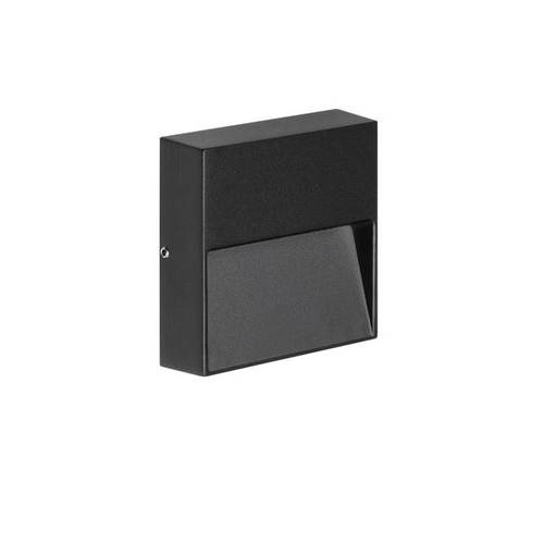 Brumberg 10171183 10171183 LED-Wandleuchte LED fest eingebaut 4 W LED Schwarz