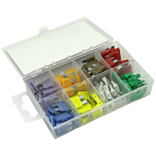 Thumbnail - ESKA 340.750 Kfz Standard Flachsicherung 4 A, 5 A, 7.5 A, 10 A, 15 A, 20 A, 25 A, 30 A Violett, Orange, Braun, Rot, Blau...