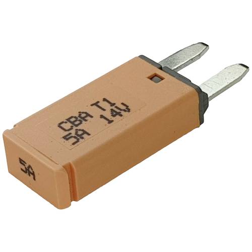 Hansor CBA1-0514 Sicherungsautomat Standard Flachsicherung 5 A Braun 1 St.