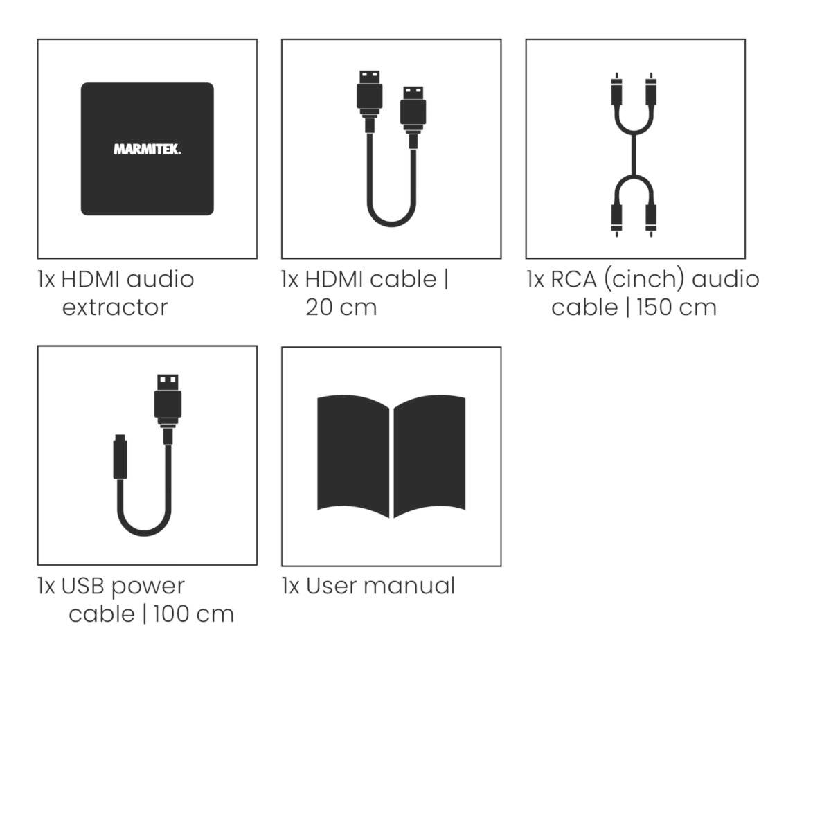 MARMITEK HDMI Konverter MARMITEK ConnectARC1-5