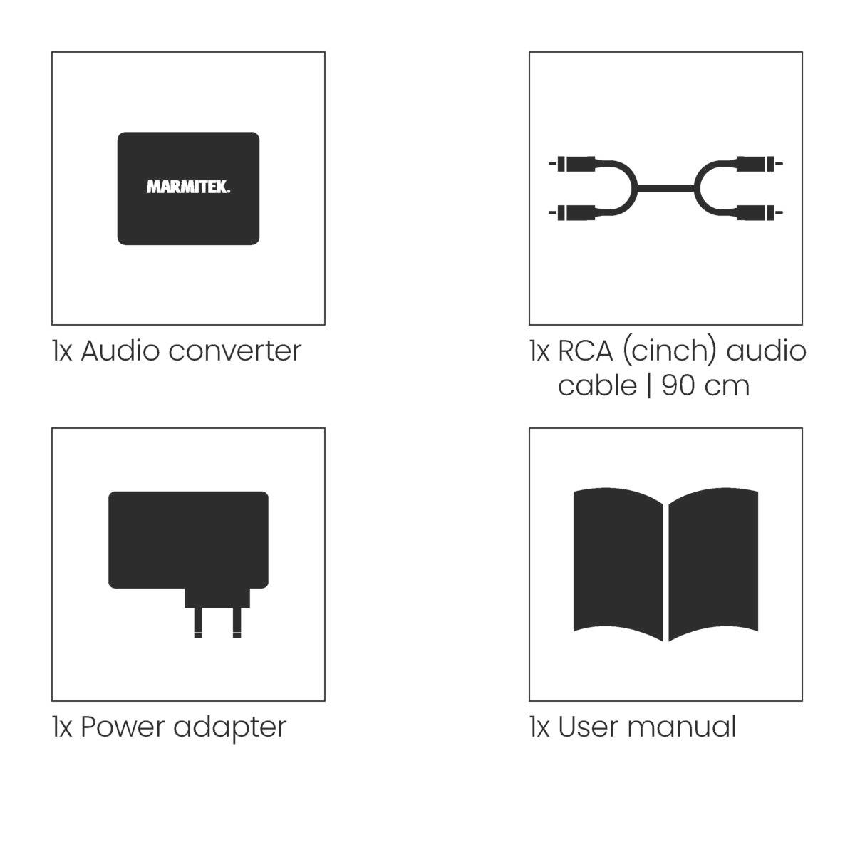 MARMITEK Audio Konverter MARMITEK ConnectAD12-8