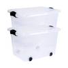 Siena HOME Aufbewahrungsbox Anzio Transparent 20 l (B x H x T) 45 x 25 x 33.5 cm 2 St.