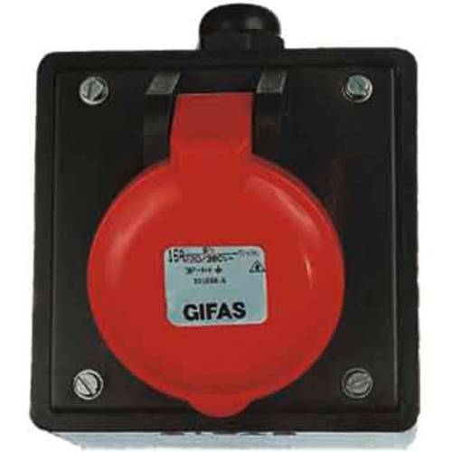 Gifas Electric 301658.E 101978 CEE Anbaudose 16 A 5polig 400 V 1 St.
