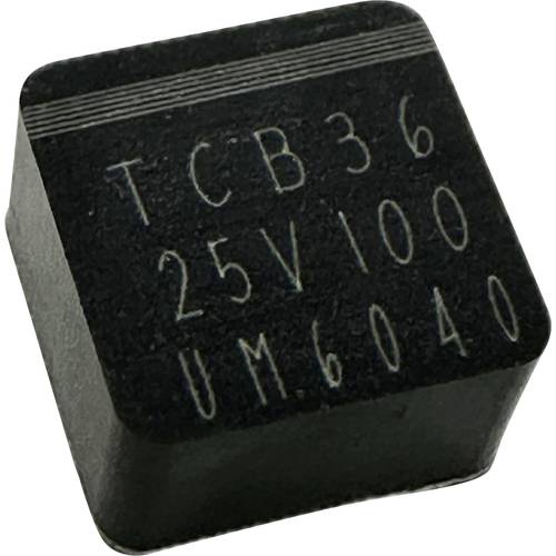 Thumbnail - TRU COMPONENTS Elektrolyt-Kondensator SMD 0604 100 µF 25 V 20 % (L x B x H) 6.5 x 6.5 x 4.0 mm 1 St.
