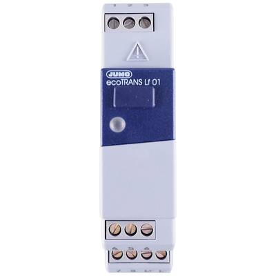 Ein elektrisches Messgerät mit dem Aufdruck 'Jumo eCO2TRANS Lf 01', verwendet zur Leitfähigkeitsmessung. Es hat mehrere Anschlussklemmen.